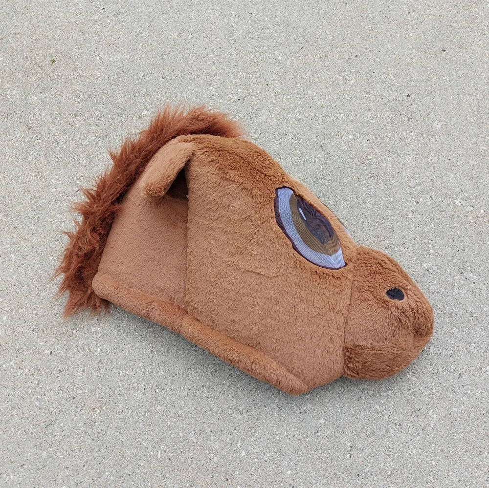 Horse‎ Head Maskimal Dan Dee Halloween Costume Mascot Mask Godfather